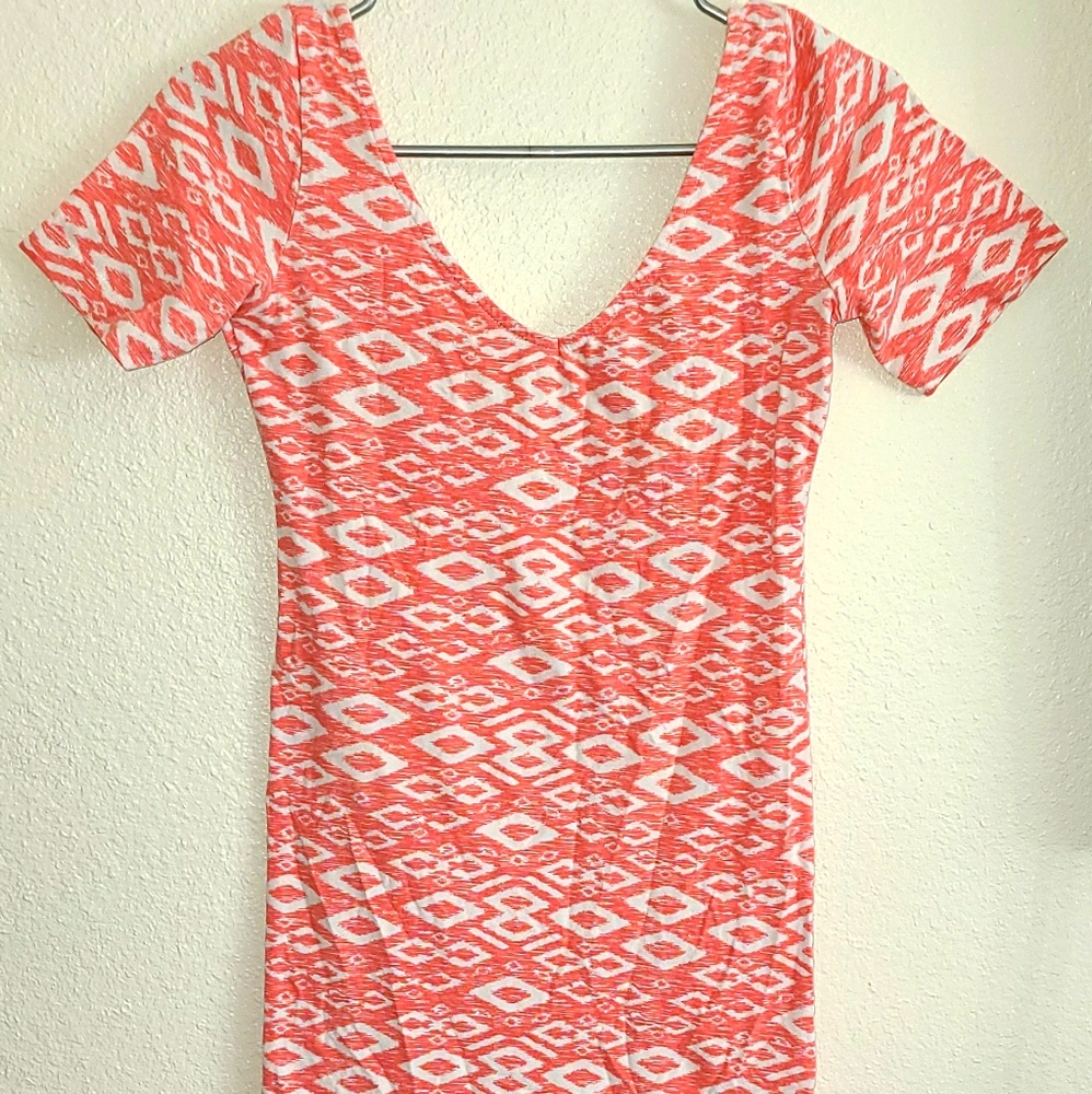 Short Sleeve Tight Short Dress